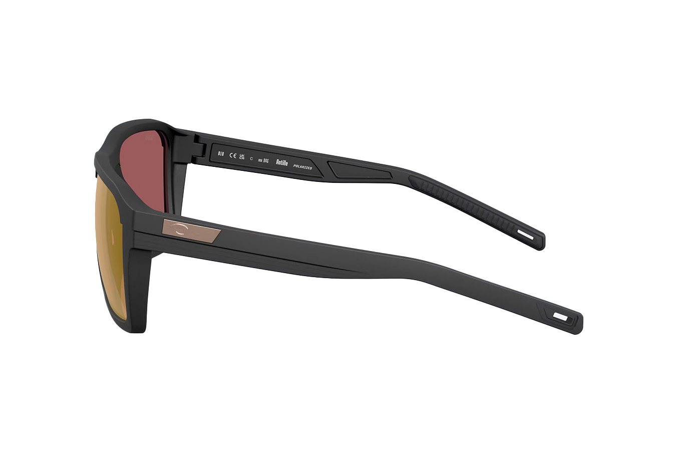 COSTA DEL MAR Antille Netplus Black Frame with Gold Mirror Polarized Lenses